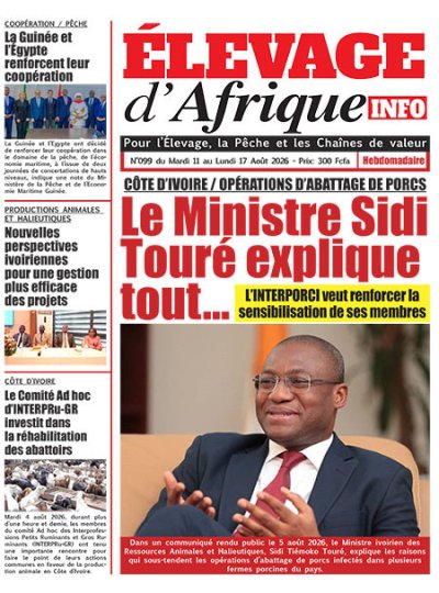 Elevage d'Afrique Info Hebdo