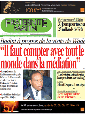 Fraternité Matin N° 13638