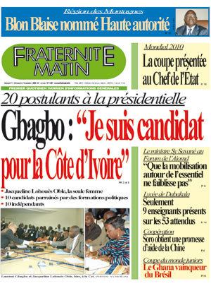 Fraternité Matin N° 13481