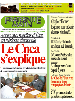 Fraternité Matin N° 13487