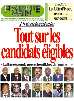 Fraternité Matin N° 13511