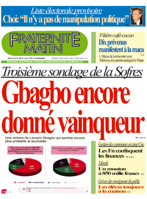 Fraternité Matin N° 13513