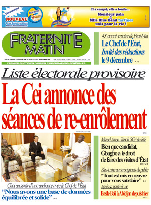 Fraternité Matin N° 13515