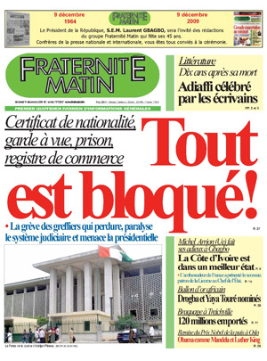 Fraternité Matin N° 13527