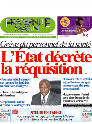 Fraternité Matin N° 13533