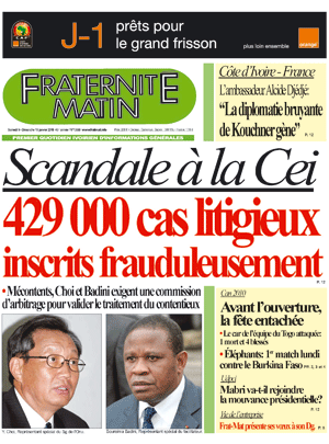 Fraternité Matin N° 13550