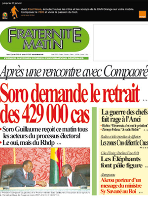 Fraternité Matin N° 13552