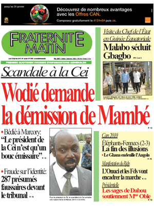 Fraternité Matin N° 13563