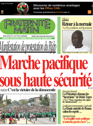 Fraternité Matin N° 13565