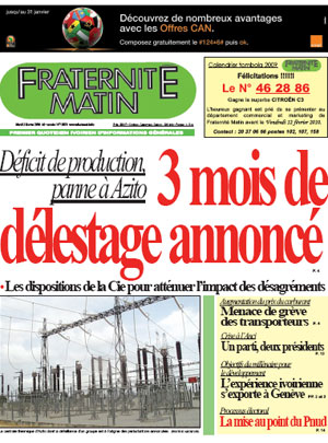 Fraternité Matin N° 13570