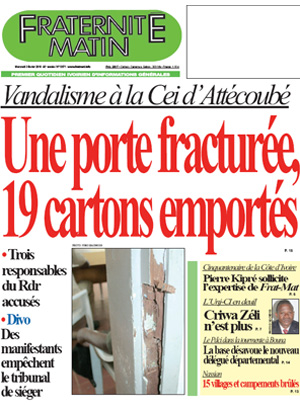 Fraternité Matin N° 13571