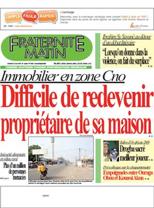 Fraternité Matin N° 13602