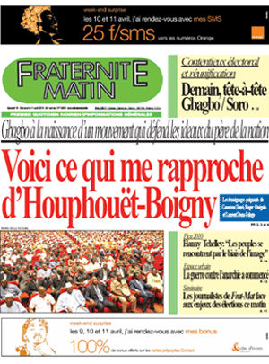 Fraternité Matin N° 13626