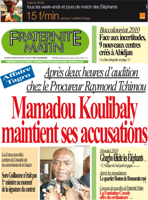 Fraternité Matin N° 13689