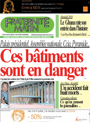 Fraternité Matin N° 13695