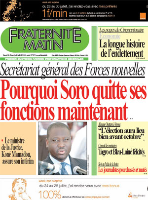 Fraternité Matin N° 13713