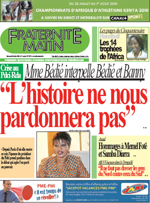 Fraternité Matin N° 13716