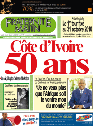 Fraternité Matin N° 13724