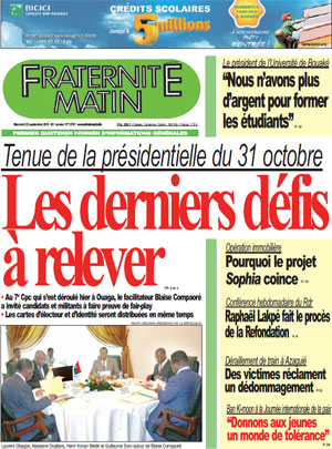 Fraternité Matin N° 13761