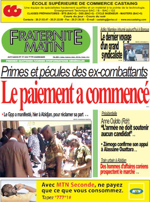 Fraternité Matin N° 13762