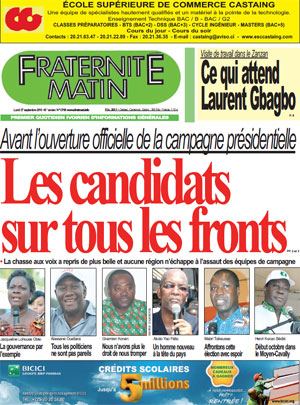 Fraternité Matin N° 13765