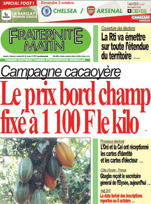 Fraternité Matin N° 13770