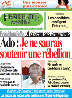 Fraternité Matin N° 13779