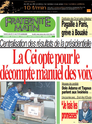 Fraternité Matin N° 13787