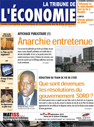La Tribune de l’Economie N° 16