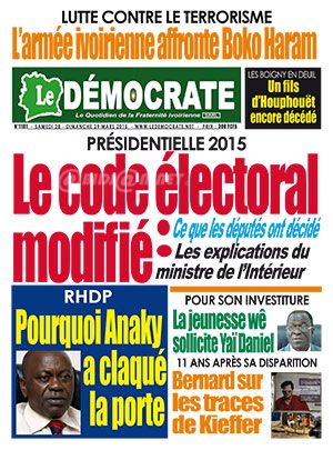 Le Democrate N° 1181
