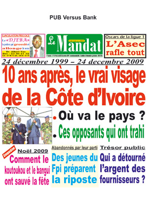 Le Mandat N° 169