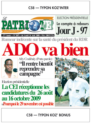 Le Patriote N° 2957