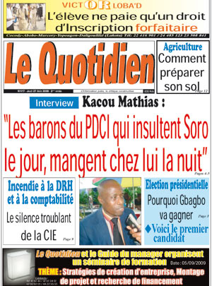 Le Quotidien d’Abidjan N° 417