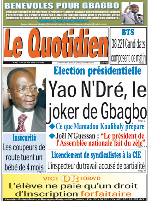 Le Quotidien d’Abidjan N° 420