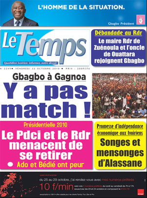 Le Temps N° 2249