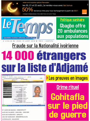 Le Temps N° 2196