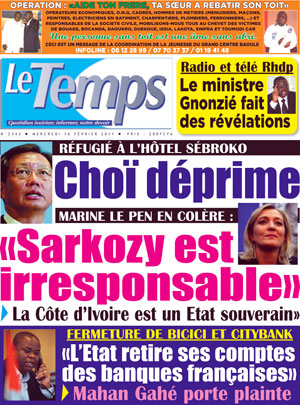 Le Temps N° 2343