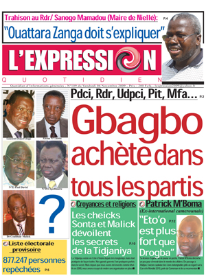 L’expression N° 109