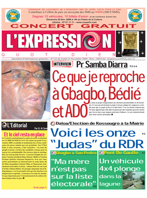 L’expression N° 123