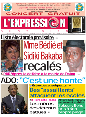 L’expression N° 124