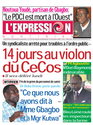 L’expression N° 150