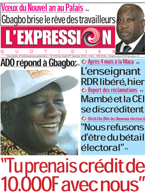 L’expression N° 158