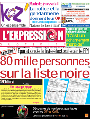 L’expression N° 173