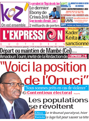 L’expression N° 181