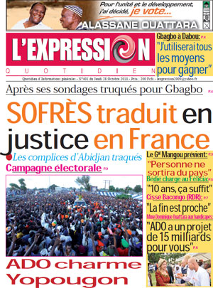 L’expression N° 401