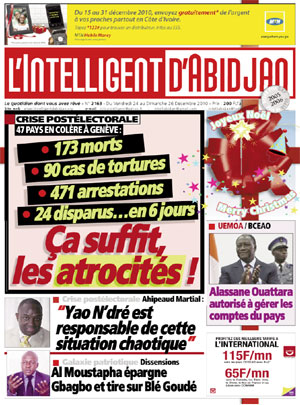 L’intelligent d’Abidjan N° 2163