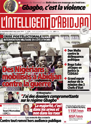 L’intelligent d’Abidjan N° 2165