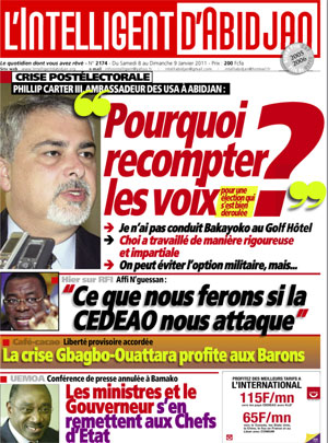 L’intelligent d’Abidjan N° 2174