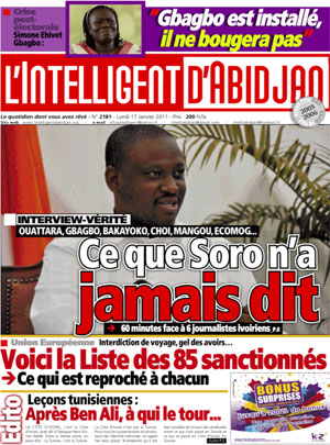 L’intelligent d’Abidjan N° 2181