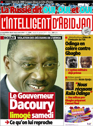 L’intelligent d’Abidjan N° 2184